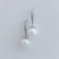 Silver Hook Pearl Bridesmaid Earrings