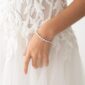 Teardrop Delicate Bridal Bracelet