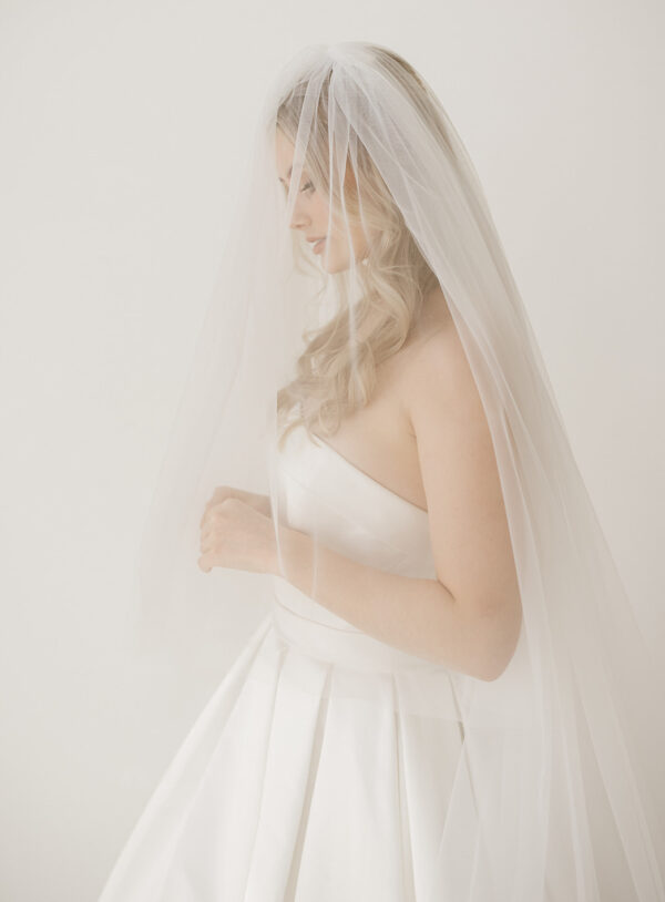 Two Tier Tulle Wedding Veil