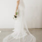 Two Tier Eyelash Wedding Veil