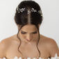 Delicate Crystal Bridal Hairvine