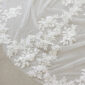 Victoria Embroidered Floral Wedding Veil