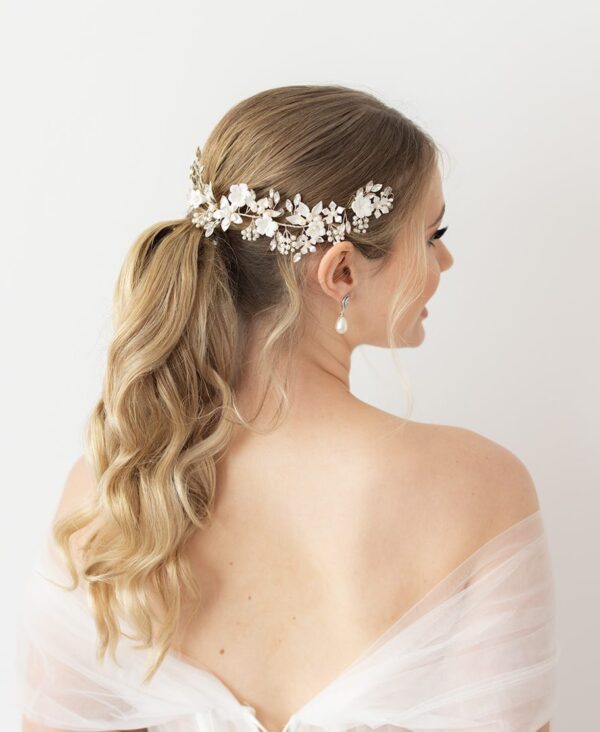 Harper Floral Blossom Bridal Headpiece