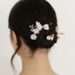 Jolie Flower Bridal Hairpins Gold