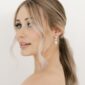 Rose Gold Bridesmaid Earrings