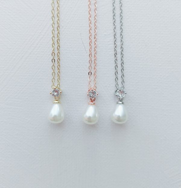 Tiffany Pearl Drop Necklace