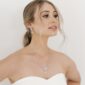 Chantelle Pearl CZ Bridal Necklace