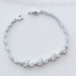 Piper CZ Pearl Bridal Bracelet