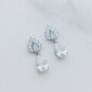 Salina Teardrop Bridal Earrings 2