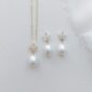 Karri Gold Pearl Bridesmaid Necklace Set