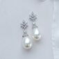 Astra Statement Pearl Bridal Earrings