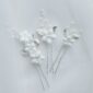 Silver Wildflower Bridal Hairpins 3