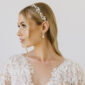 Aurum Gold Floral Bridal Headband