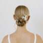 Silver Wildflower Bridal Hairpins