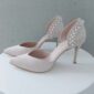 Tulip Pearl Nude Bridal Shoes