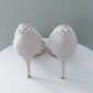 Tulip Pearl Nude Bridal Shoes Back