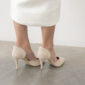 Nude Pearl Bridal Wedding Shoes