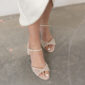 Ellie Pearl Ivory Block Heel Bridal Shoes