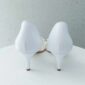 Gia Pearl Pointed Bridal Shoes Back