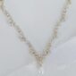 Charlote Yellow Gold Pearl Bridal Necklace