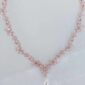 Rose Gold Charlotte Pearl Bridal Necaklace
