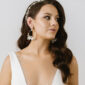 Dalia Floral Statement Bridal Earrings